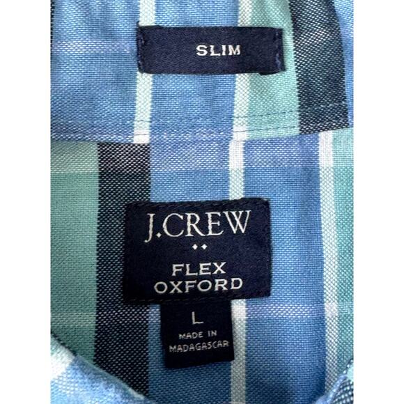 J. Crew buttoned shirt, Vintage Oxford, Size Large - Picture 2 of 8
